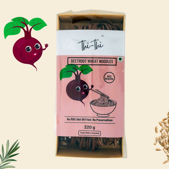 Beetroot Wheat Noodles - 1 Pack