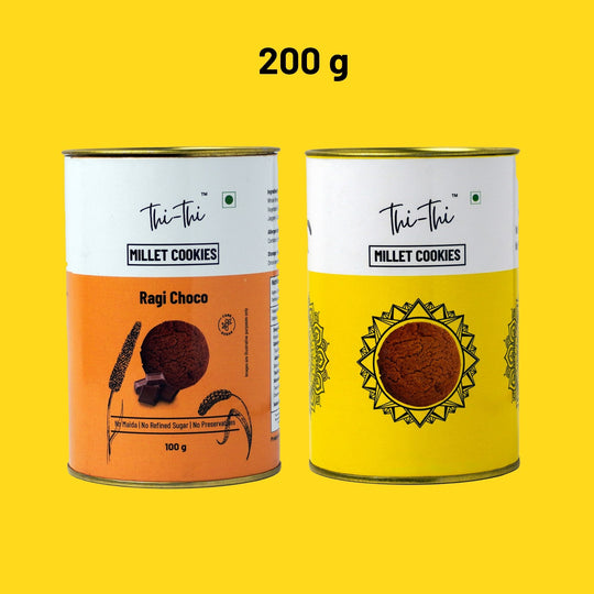 Combo - Choco & Jeera Salt Cookies (Pack of 2)