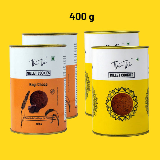 Combo - Choco & Jeera Salt Cookies (Pack of 2)
