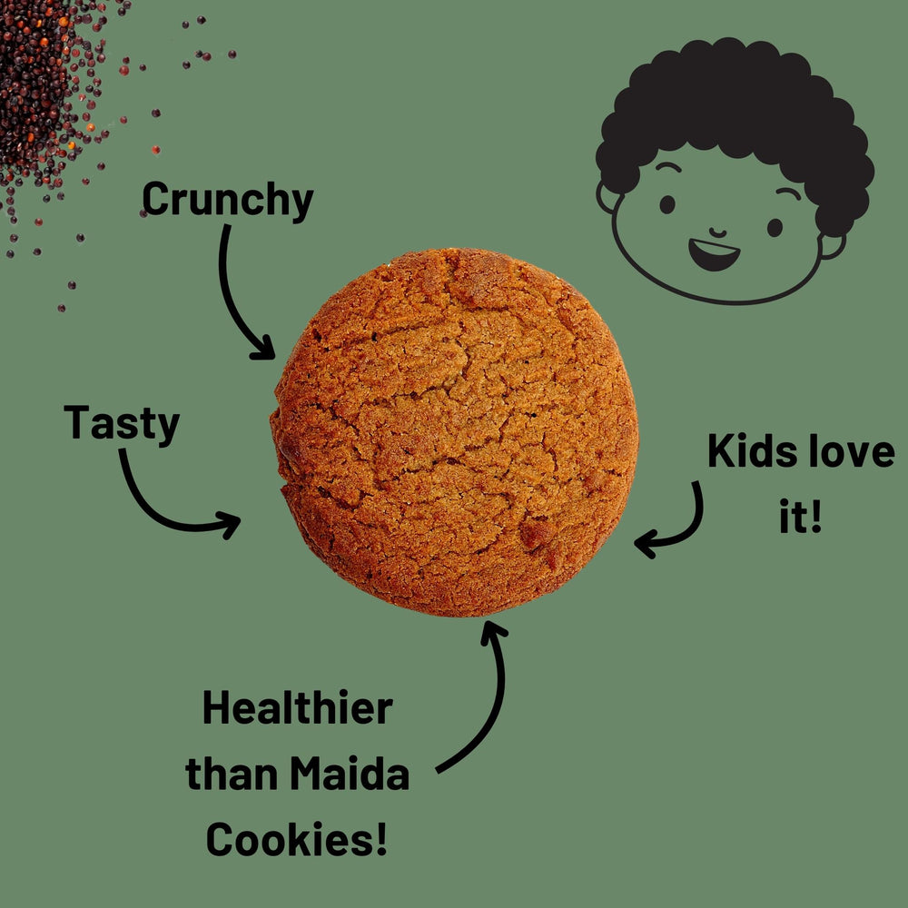 Multi Millet Orange Cookies