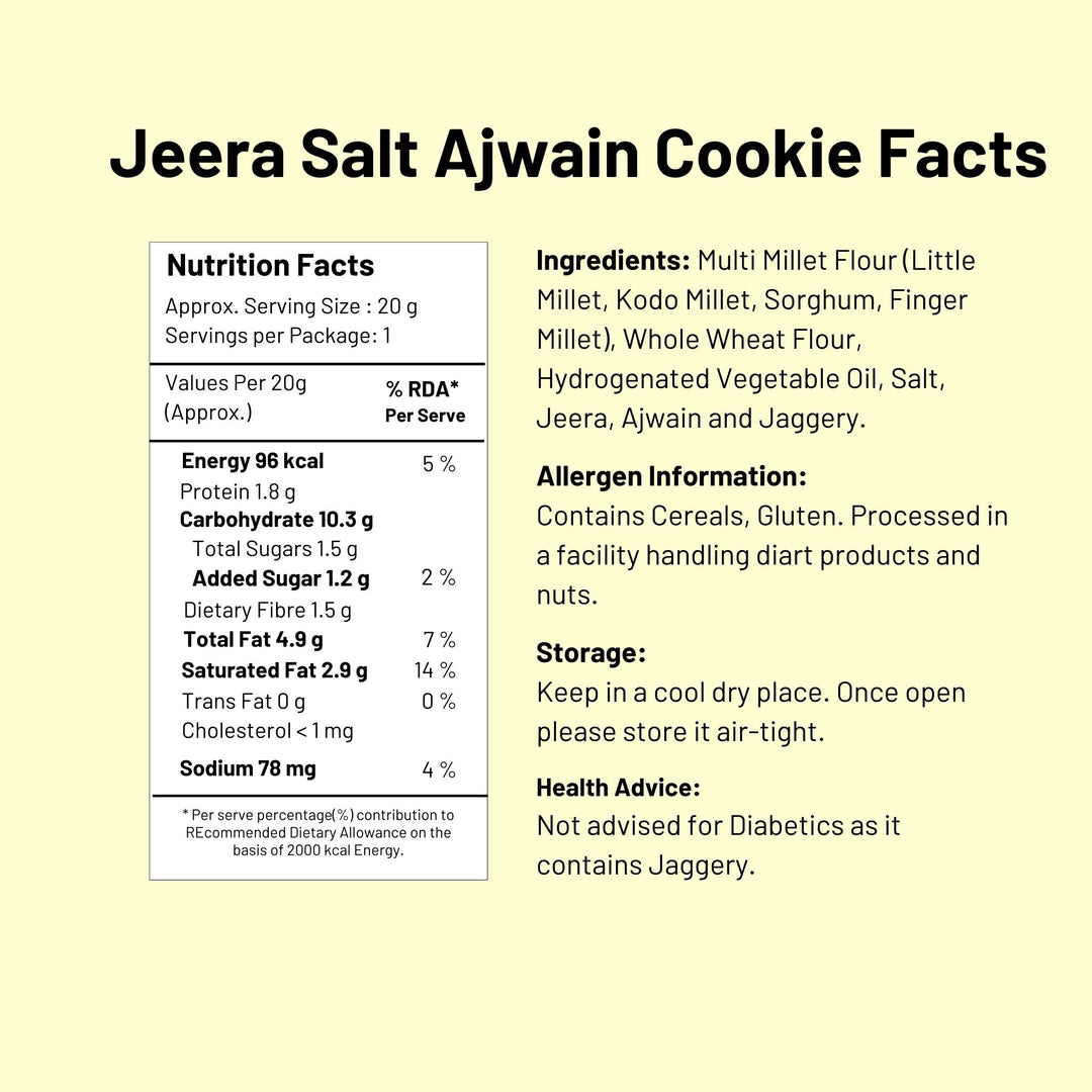 Millet Cookies in 6 Flavours - Trial Pack