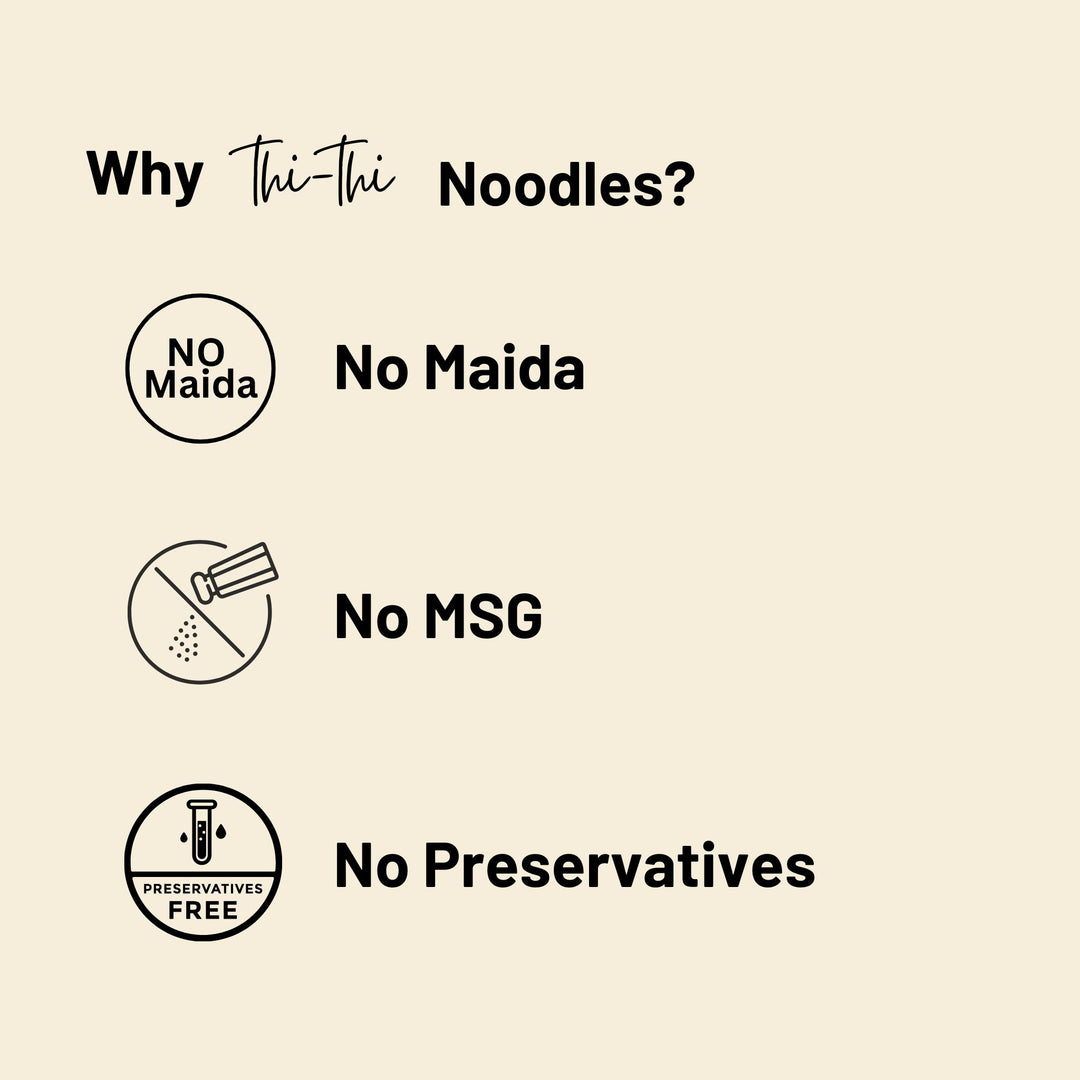 Carrot Wheat Noodles 220g (2 Packs) | No Maida, Non-Fried, No MSG | Includes Tastemaker